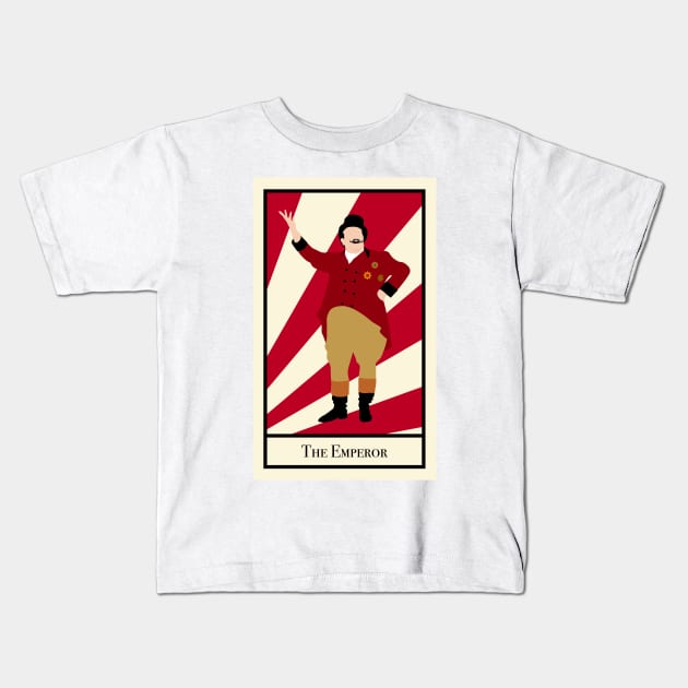 The Emperor - The Circus Tarot Kids T-Shirt by Jakmalone